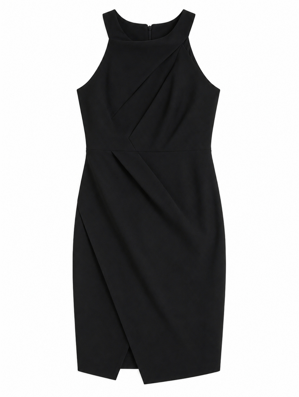 Le Chateau Black Asymmetrical Dress 18W WORN ONCE!